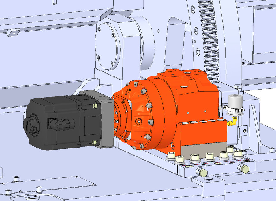 High precision Redex rack and pinion drives in the aeronautic industry